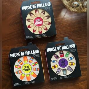 House of Holland Vibrant Nail Art Trio